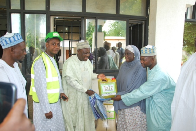 Presentation of relief materials for onward delivery to the Internally Displaced Persons in Nassarawa State 2014